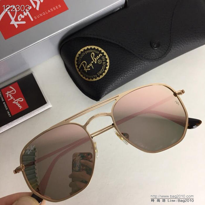 RAYBAN雷朋 RB3609 新品上市 超輕材質 復古圓款 太陽鏡 男女通用  lly1086